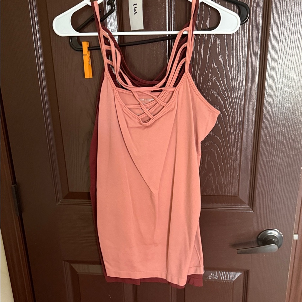 #161– 2 piece bundle Zenana Outfitters Strappy Camisole